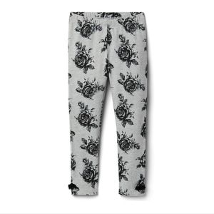 Janie and Jack Rose Print Legging ( size 4T )